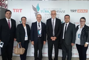 Batı Trakya Türk Azınlığı temsilcileri Uluslararası Türk Dünyası Sempozyumu’na katıldı.