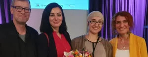 Almanya'nın Gelsenkirchen Belediyesi tarafından gönüllü çalışmaları dolayısıyla göçmen kökenli kadınlara