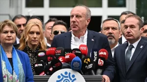 Memleket Partisi Genel Başkanı Muharrem İnce'nin cumhurbaşkanı adaylığından çekilmesi oy