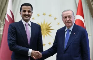 Cumhurbaşkanı Recep Tayyip Erdoğan, Katar Emiri Şeyh Temim bin Hamed
