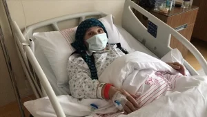Merhum milli halterci Naim Süleymanoğlu'nun Bulgaristan'da yaşayan annesi Hatice Süleymanoğlu,