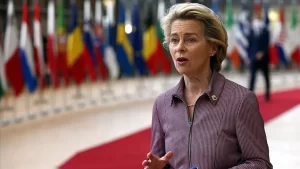 Avrupa Birliği (AB) Komisyonu Başkanı Ursula von der Leyen, İngiltere