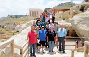 Mübadele döneminde Nevşehir'den Yunanistan'a göç eden ailelerin yakınlarından oluşan heyet