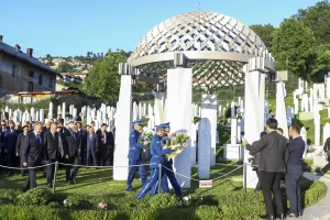 Türkiye Cumhurbaşkanı Recep Tayyip Erdoğan, Bosna-Hersek'in ilk Cumhurbaşkanı Aliya İzetbegoviç’in