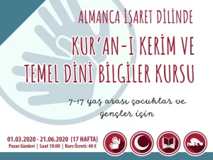 Diyanet İşleri Türk İslam Birliği (DİTİB), işitme engellilere yönelik Kur'an-ı