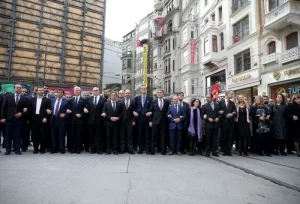 İstanbul’da 19 ülkenin başkonsoloslarıyla Beyoğlu, Fatih, Esenler belediye başkanları ve