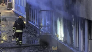 İsveç'in Malmö kentinde bir mescit kundaklandı.