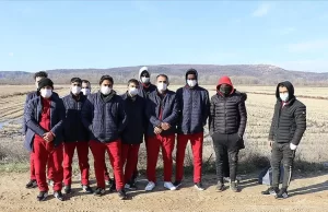 Hudut birlikleri, Yunanistan tarafından sınır hattından geri itilen ve Edirne'nin