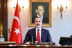Dışişleri Bakanı Hakan Fidan, Yunanistan Dışişleri Bakanı Vassilis Kaskarelis ile
