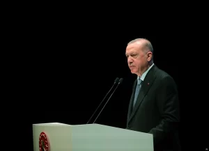 Cumhurbaşkanı Recep Tayyip Erdoğan, yenilenen Atatürk Kültür Merkezi'nin (AKM) açılışını