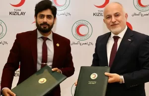 Türk Kızılay ile Pakistan Kızılayı arasındaki iş birliği anlaşması yenilenerek