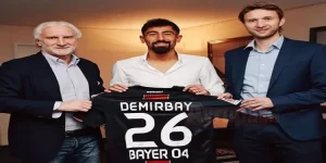   Bayer Leverkusen, Türk asıllı futbolcu Kerem Demirbay ile 5