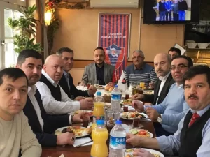 Kardemir Karabükspor Başkanı Hikmet Ferudun Tankut, Beşiktaş galibiyetinin ardından Almanya’da