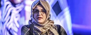 Suudi Arabistan'ın İstanbul Başkonsolosluğunda öldürülen gazeteci Cemal Kaşıkçı'nın nişanlısı Hatice
