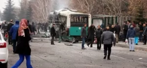 Kayseri'de, Erciyes Üniversitesi yakınlarında bomba yüklü araçla gerçekleştirilen hain saldırıda
