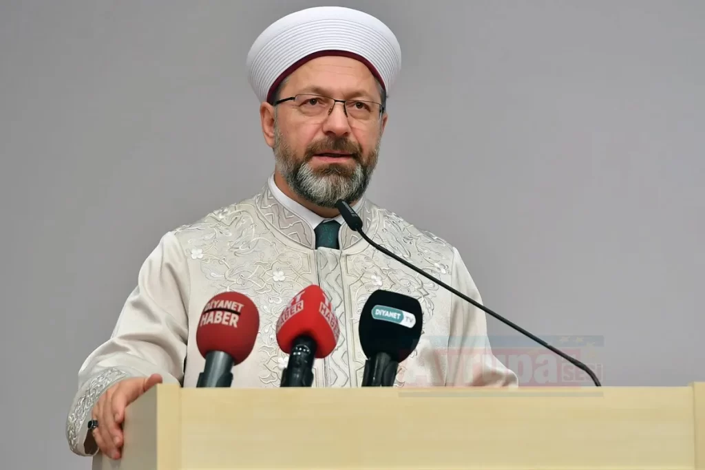 Prof. Dr. Erdöl'den Diyanet'e büyük destek