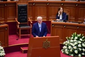 Almanya Cumhurbaşkanı Frank-Walter Steinmeier, Arnavutluk’taki temasları kapsamında mevkidaşı Bajram Begaj
