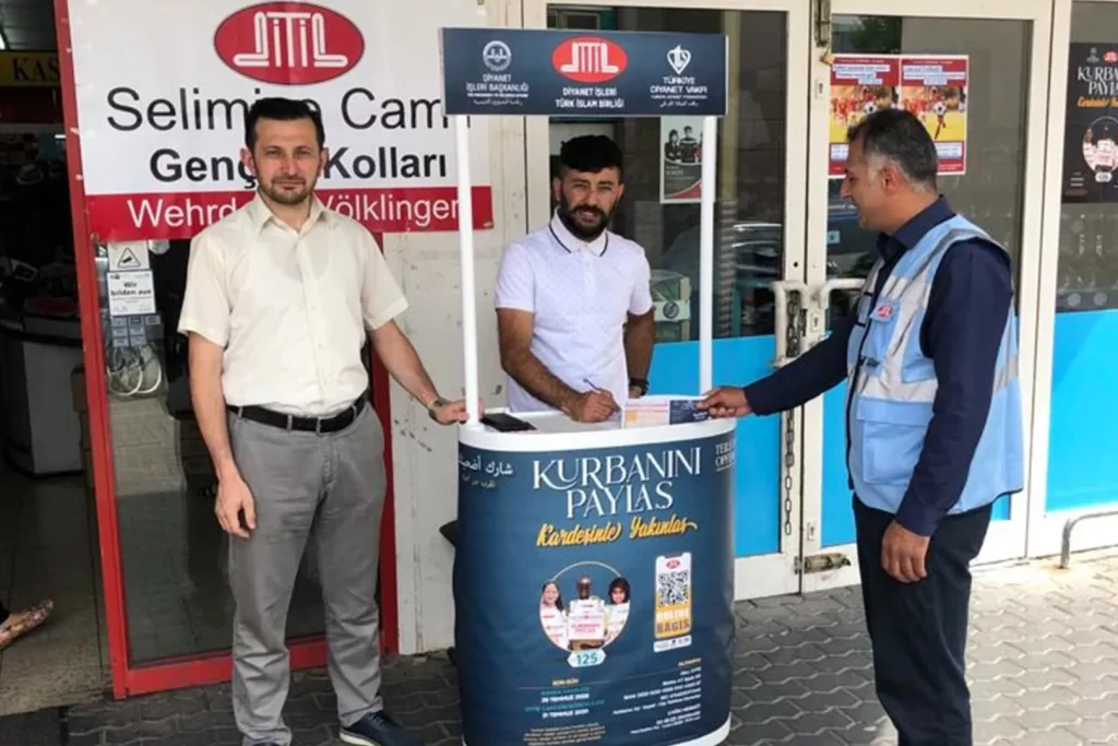 DİTİB Almanya genelinde kurban bağış standları açıyor