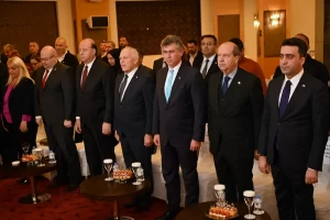 Programa, KKTC Cumhurbaşkanı Ersin Tatar ve Türkiye'nin Lefkoşa Büyükelçisi Metin