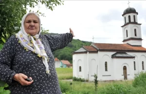 Bosna Hersek'in Srebrenitsa kenti yakınlarındaki Konyevic Polye köyünde yaşayan Boşnak