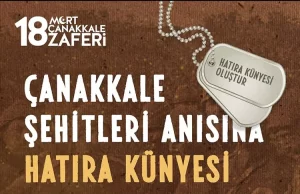 Çanakkale Savaşları Gelibolu Tarihi Alan Başkanlığınca hazırlanan uygulama kapsamında, "www.18martetkinlikleri.com"