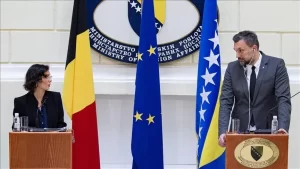 Bosna Hersek Dışişleri Bakanı Elmedin Konakovic, Belçika'nın Bosna Hersek'te büyükelçilik