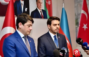 Yurtdışı Türkler ve Akraba Topluluklar Başkanı (YTB) Abdullah Eren, Azerbaycan'ın
