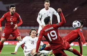 2022 FIFA Dünya Kupası Elemeleri G Grubu'ndaki Türkiye-Letonya maçında A