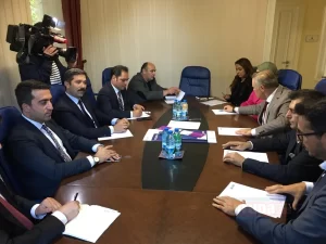 Almanya temasları çerçevesinde Merkezi Köln’de bulunan Uluslararası Demokratlar Birliği’ni (UID)