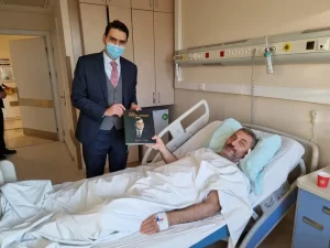 Yurtdışı Türkler ve Akraba Topluluklar Başkanı (YTB ) Abdullah Eren,