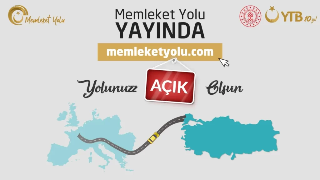 YTB’den Yurt Dışında Yaşayan Vatandaşlar İçin “Memleket Yolu” Web Sitesi Yayında