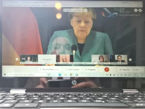 Şansölye Angela Merkel ve Federal Sağlık Bakanı Jens Spahn’ın önclüğünde