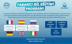 Uluslararası Müslüman Topluluklarla Dayanışma Vakfı (MÜSDAV) bünyesinde faaliyet yürüten “Müsdav