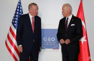 Cumhurbaşkanı Erdoğan ve ABD Başkanı Biden'ın G20 Liderler Zirvesi kapsamında