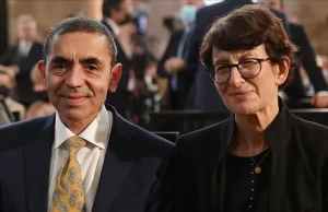 Virüs aşısını geliştiren Prof. Dr. Türeci ve Prof. Dr. Şahin