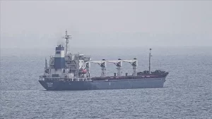 Milli Savunma Bakanlığı (MSB), Ukrayna'nın Odessa Limanı'ndan hareket eden mısır