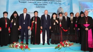 Türkiye Cumhurbaşkanı Recep Tayyip Erdoğan, Yeşilköy'deki İstanbul Süryani Kadim Vakfı
