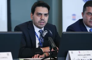 Yurtdışı Türkler ve Akraba Topluluklar Başkanlığı (YTB) Başkanı Abdullah Eren,