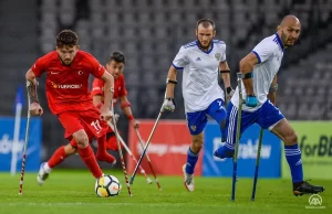Ampute Futbol Milli Takımı, Avrupa Şampiyonası yarı finalinde Rusya'yı 5-2