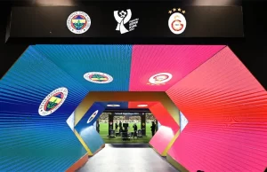 Galatasaray ile Fenerbahçe’nin karşı karşıya geleceği Türkiye Turkcell Süper Kupa