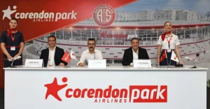 “İlklerin Havayolu” Corendon Airlines ile Fraport TAV Antalyaspor arasında 2019