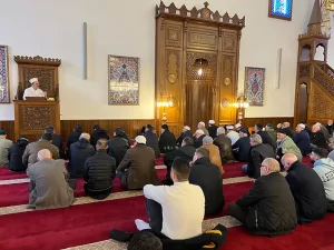 Diyanet İşleri Türk İslam Birliği’ne (DİTİB) bağlı Duisburg Merkez Camii’nde