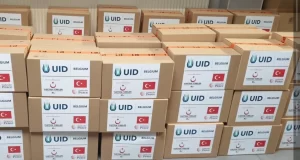 YTB Desteğiyle Belçika'daki Mültecilere Bayram Hediyesi 