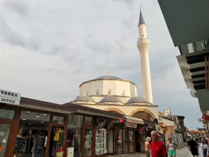 Vakıflar Genel Müdürlüğünce, Kuzey Makedonya'da bulunan Ohri Ali Paşa Camisi'nde