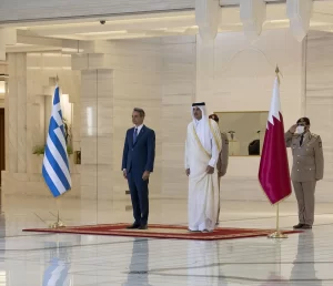 Katar Emiri Şeyh Temim bin Hamed Al Sani, Yunanistan Başbakanı