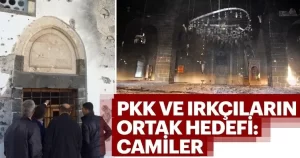 PKK/PYD yandaşları başta Almanya olmak üzere Avrupa'nı birçok yerinde camileri