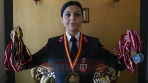 ANKARA Yıldızlar Avrupa Şampiyonası'nda bronz madalya kazanan milli halterci Hilal