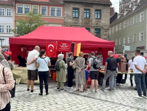 Almanya'nın Bavyera eyaletinin Coburg beldesinde “Hoşgörüve Uyum İçinde Yaşam” festivali