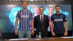 Trabzonspor Kulübü, kadrosuna dahil ettiği Andreas Cornelius ve Dorukhan Toköz