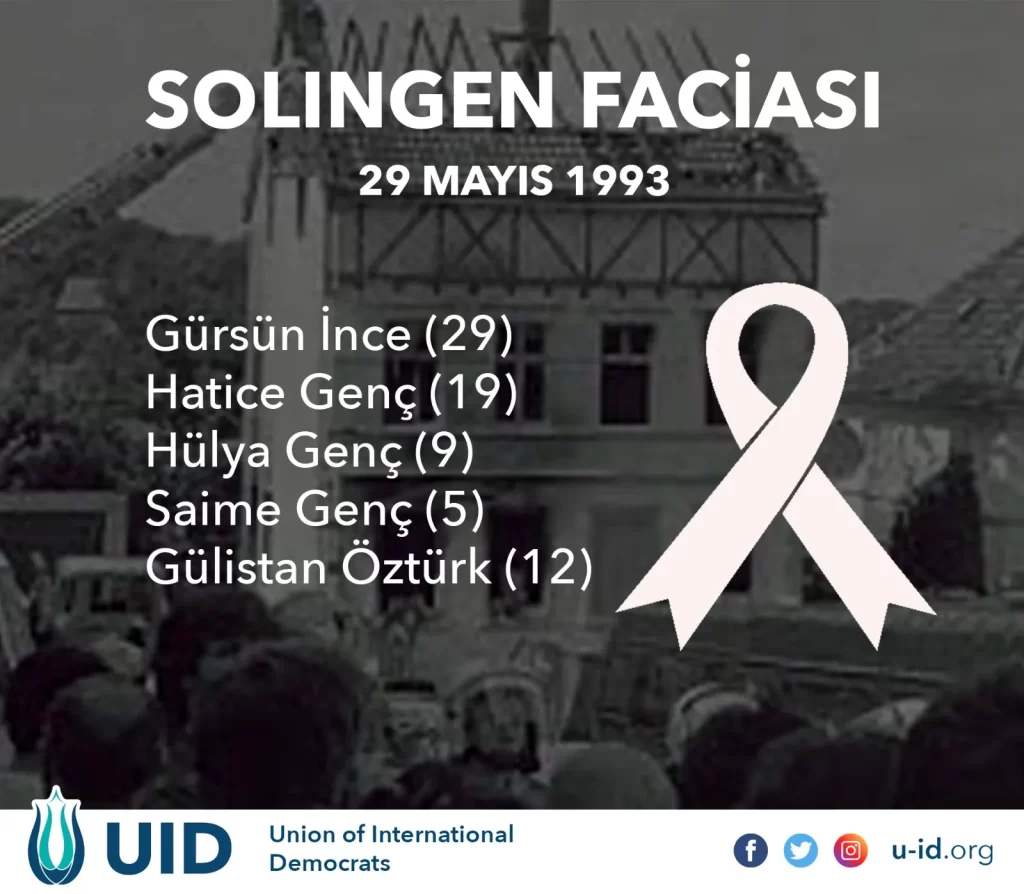 UID Genel Başkanı Köksal Kuş'tan "Solingen Faciası” ile ilgili açıklama